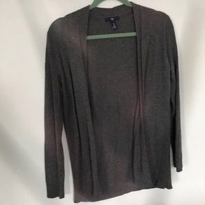 Grey cardigan
